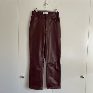Abercrombie & Fitch Leather Pants